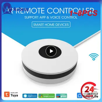 1 ~ 8ШТ Sasha Smart WiFi IR Remote Control Hub, WiFi + 433, За да Алекса Климатик ТЕЛЕВИЗОР безжичен Инфрачервен Универсално дистанционно управление