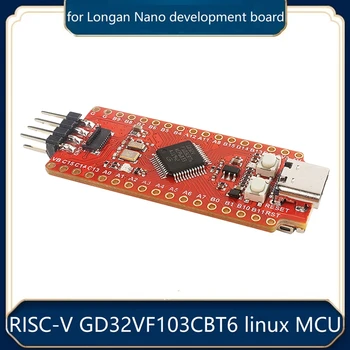 Такса за разработка на Linux За Sipeed Longan Nano RISC-V GD32VF103CBT6 128KB Flash 32KB SRAM Type-C MCU Linux Със Слот за SD-карта