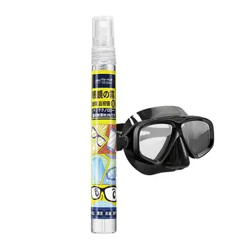 10 мл Спрей за защита от замъгляване на лещите за очила, предпазни очила, маски за ски и гмуркане, Пречистване на очила за плуване, Препарат за почистване на лещи