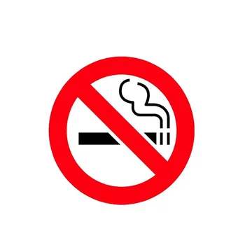 Не пуша, предупредителни стикери за автомобил, предупредителни знаци, външни аксесоари за мотоциклети от PVC, марки за аксесоари