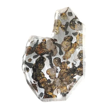 събиране на проби от метеорити Sericho Pallastie тегло 12,7 г от естествен материал, Slice meteorite - от Кения - TA380