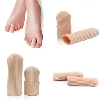 Мек издръжлив силикон капачка за облекчаване на болки с пръстите на краката си, защитна капачка за облекчаване на болката от пръстите на краката