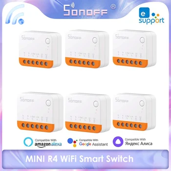 SONOFF MINI R4 Extreme WiFi Smart Switch 2-Полосное управление на Реле 