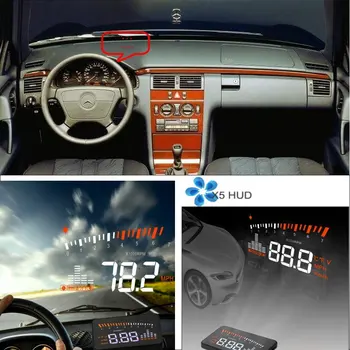 За Renault Master 2010-2020 Авто HUD Централен Дисплей Safe Drive, Отразяващ Екран на Предното стъкло Проектор