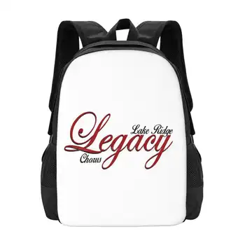 Раница с логото на Lake Ridge Legacy Припев, ученически чанти