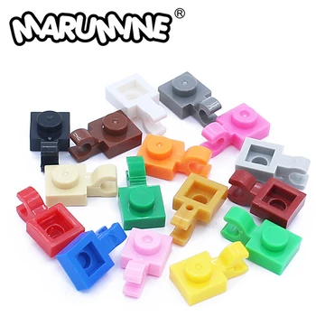 Marumine Build Blocks MOC Събира Частици 61252 6019 Със Скоба, Странично оттичане, фланец Дебел Открит Скоба за Развитие на Подробности САМ Класическа Играчка