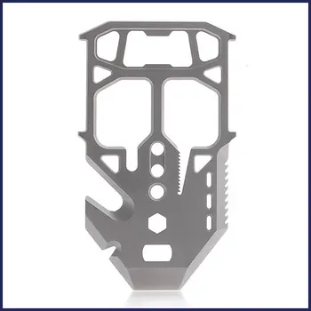ЕРП Нож-притурка от неръждаема стомана за оцеляване на открито Многофункционален тактически инструмент за Преносими средства за самозащита