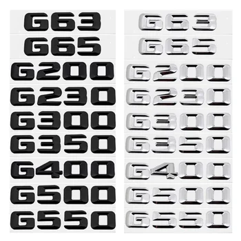 3D низ характер Автомобили Стикер Промяна Е Емблема на Багажника на Иконата за Mercedes Benz G Class G63 G65 G200 G230 G300 G350 G400 G500 G550