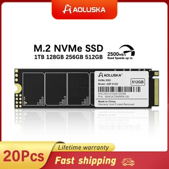 20pcs 1 TB M. 2 NVMe SSD, 256 GB, 128 GB, 512 GB, Твърд Диск 128 256 512 GB M2 PCIe 2280 Вътрешен Твърд Диск За Лаптоп Настолен Твърд Диск