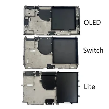 Смяна на входната дограма Средната Метална капачка, за OLED-ключа LITE Вътрешната част на Притежателя на батерията Отвеждане на топлината-корпус Игрова конзола