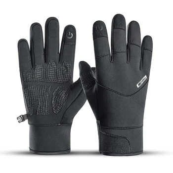 Ски ръкавици, непромокаеми зимни ръкавици със сензорен екран, мини, износоустойчивост в студено време, минерални сноубордические ръкавици за мъже и жени