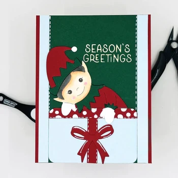 Panalisacraft Сладки Шаблони в рождественском духа за рязане на scrapbooking със собствените си ръце/албум с декоративни релефни Хартиени картички със собствените си ръце