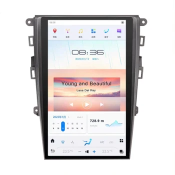 Мултимедиен Плеър С 14,4-Инчов Екран Tesla За Ford Mondeo 2013-2021 Android Автомобилното Радио GPS Navacation Главното Устройство Безжичен CarPlay
