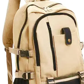 Чанта за компютър, раница за подарък раница за пътуване, чанта за съхранение на преносим компютър, кафяв