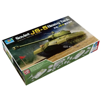 Trumpeter 09566 1/35 Съветски тежък танк JS5 JS-5 Военна монтаж на Пластмасова кутия за Подарък играчка Конструктор на модели
