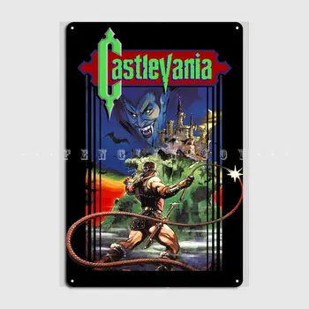 Плакат на Castlevania, Метални Табели, Табели, Кино, Кухненска стена, Лидице Знак на поръчка, Плакат