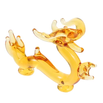 Кристални фигурки на дракон на фън шуй 2024, Китайската Нова година, фигурка на дракон, стъклена статуетка на щастлив животно