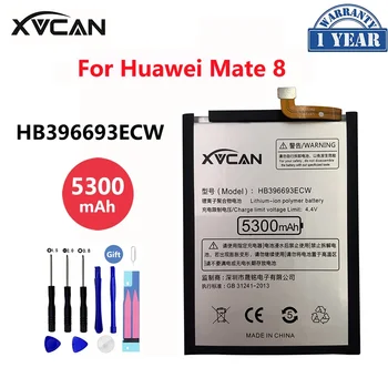 Оригинален XVCAN Батерия Хуа уей HB396693ECW 5300 mah За Huawei Mate 8 NXT-AL10 NXT-TL00 NXT-CL00 NXT-DL00 Mate8 Batteria